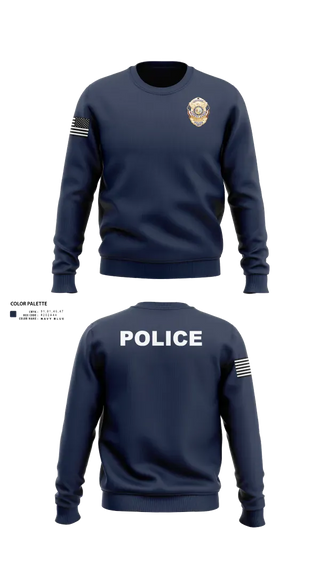 Crew Neck Sweatshirt, FOREST ACRES POLICE DEPARTMENT, Police, Teamtime, Team time, sublimation, custom sports apparel, team uniforms, spirit wear, spiritwear, sports uniforms, custom shirts, team store, custom team store, fundraiser sports, apparel fundraiser