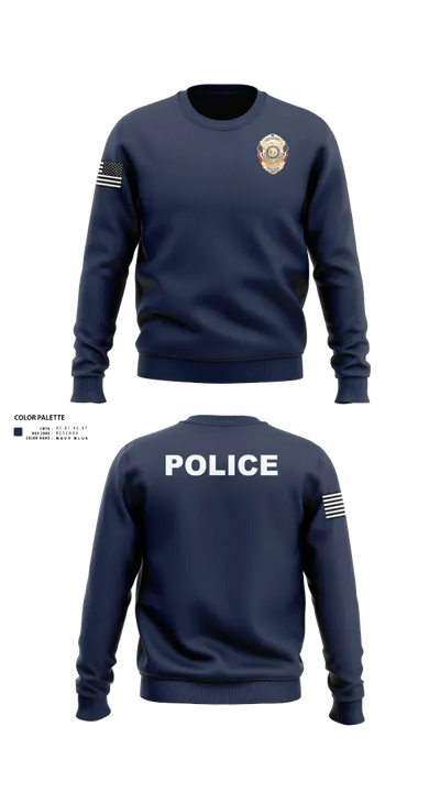 FOREST ACRES POLICE DEPARTMENT 85574925 Crew Neck Sweatshirt - 22