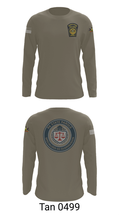 Specialized Sex Offender Supervision 79544168 Long Sleeve Performance Shirt 63