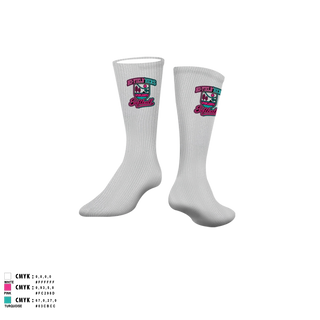 Socks, Hi’Yield’Hers 10u, Softball, Teamtime, Team time, sublimation, custom sports apparel, team uniforms, spirit wear, spiritwear, sports uniforms, custom shirts, team store, custom team store, fundraiser sports, apparel fundraiser
