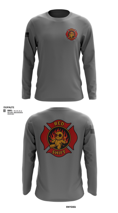 City of Lake Geneva Fire Department 76395935 Long Sleeve Performance Shirt 103