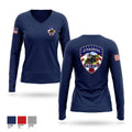 Strasburg Police Women's Long Sleeve V-neck Shirt - 1