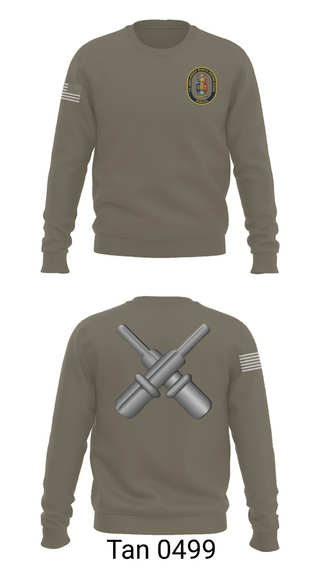 Crew Neck Sweatshirt, US Aegis Ashore Missile Defense System Romania, Navy, Teamtime, Team time, sublimation, custom sports apparel, team uniforms, spirit wear, spiritwear, sports uniforms, custom shirts, team store, custom team store, fundraiser sports, apparel fundraiser