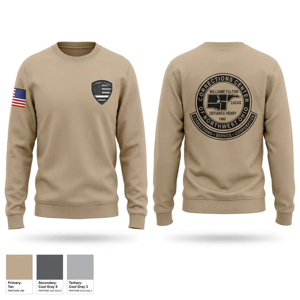 Crew Neck Sweatshirt, CCNO, Police, Teamtime, Team time, sublimation, custom sports apparel, team uniforms, spirit wear, spiritwear, sports uniforms, custom shirts, team store, custom team store, fundraiser sports, apparel fundraiser