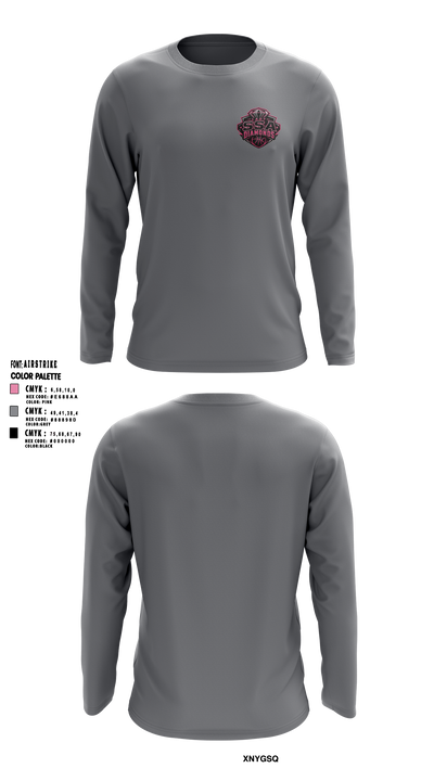SSA Lady Diamonds Long Sleeve Performance Shirt 6