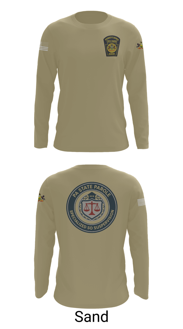 Long Sleeve Performance Shirt, Specialized Sex Offender Supervision, Police, Teamtime, Team time, sublimation, custom sports apparel, team uniforms, spirit wear, spiritwear, sports uniforms, custom shirts, team store, custom team store, fundraiser sports, apparel fundraiser