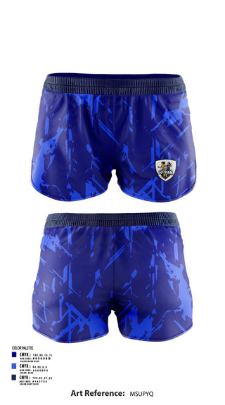 Womens Shorts, GOTHAM FC, Women's Soccer, Teamtime, Team time, sublimation, custom sports apparel, team uniforms, spirit wear, spiritwear, sports uniforms, custom shirts, team store, custom team store, fundraiser sports, apparel fundraiser