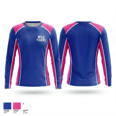 Wild Tigers 43409709 Long Sleeve Performance Shirt 1