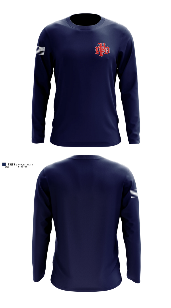 Long Sleeve Performance Shirt, Pleasant Hill Fire District, Fire Department, Teamtime, Team time, sublimation, custom sports apparel, team uniforms, spirit wear, spiritwear, sports uniforms, custom shirts, team store, custom team store, fundraiser sports, apparel fundraiser
