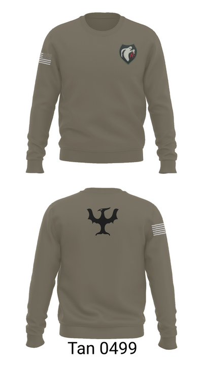 340th Psyop Co. 52894625 Crew Neck Sweatshirt - 65