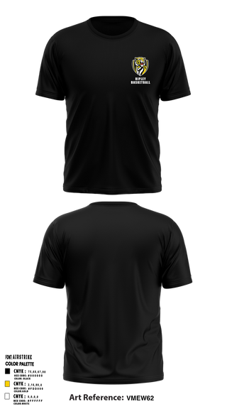Short Sleeve Performance Shirt, Ripley Middle School Basketball, Men's Basketball, Teamtime, Team time, sublimation, custom sports apparel, team uniforms, spirit wear, spiritwear, sports uniforms, custom shirts, team store, custom team store, fundraiser sports, apparel fundraiser