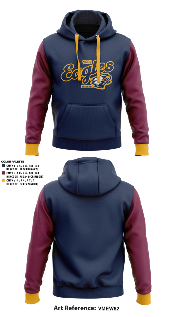 Hoodie, Eagles, Baseball, Teamtime, Team time, sublimation, custom sports apparel, team uniforms, spirit wear, spiritwear, sports uniforms, custom shirts, team store, custom team store, fundraiser sports, apparel fundraiser