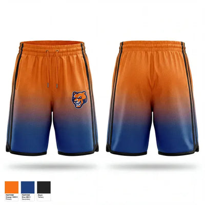 North Pitt Panthers 82540848 Mens Reversible Basketball Shorts - 1