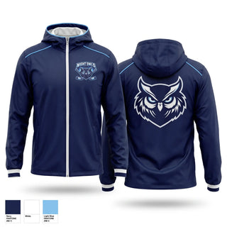 Windbreaker, Night Owls, Ice Hockey, Teamtime, Team time, sublimation, custom sports apparel, team uniforms, spirit wear, spiritwear, sports uniforms, custom shirts, team store, custom team store, fundraiser sports, apparel fundraiser