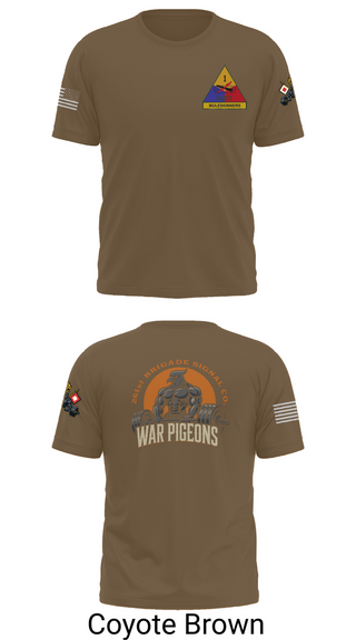 Short Sleeve Performance Shirt, 261st War Pigeons, Army, Teamtime, Team time, sublimation, custom sports apparel, team uniforms, spirit wear, spiritwear, sports uniforms, custom shirts, team store, custom team store, fundraiser sports, apparel fundraiser