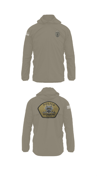 Windbreaker, Petersburg Police Department, Police, Teamtime, Team time, sublimation, custom sports apparel, team uniforms, spirit wear, spiritwear, sports uniforms, custom shirts, team store, custom team store, fundraiser sports, apparel fundraiser
