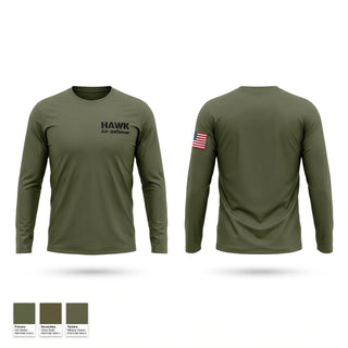 Long Sleeve Performance Shirt, HAWK Air Defense, Army, Teamtime, Team time, sublimation, custom sports apparel, team uniforms, spirit wear, spiritwear, sports uniforms, custom shirts, team store, custom team store, fundraiser sports, apparel fundraiser