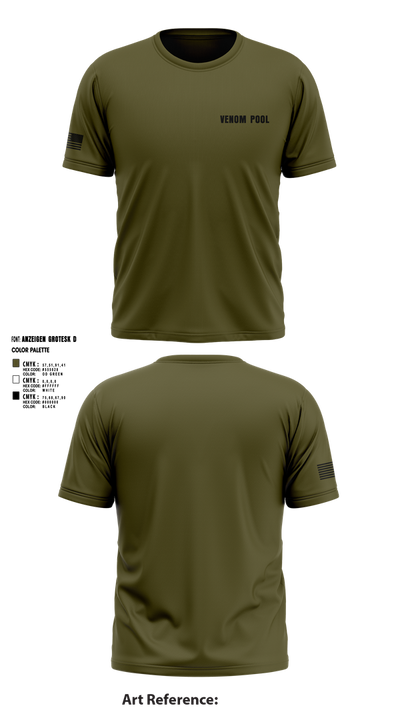 Venom Pool 58495757 Short Sleeve Performance Shirt - 1