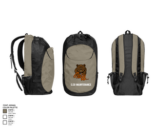 Gear Bag, C.co Maintenance, , Teamtime, Team time, sublimation, custom sports apparel, team uniforms, spirit wear, spiritwear, sports uniforms, custom shirts, team store, custom team store, fundraiser sports, apparel fundraiser