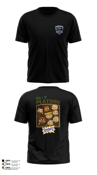 Short Sleeve Performance Shirt, 2-10 AHB Knighthawks, Army, Teamtime, Team time, sublimation, custom sports apparel, team uniforms, spirit wear, spiritwear, sports uniforms, custom shirts, team store, custom team store, fundraiser sports, apparel fundraiser