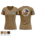 Navy Reserve Center Delaware 4906812 Women's Short Sleeve V-neck Shirt - 1