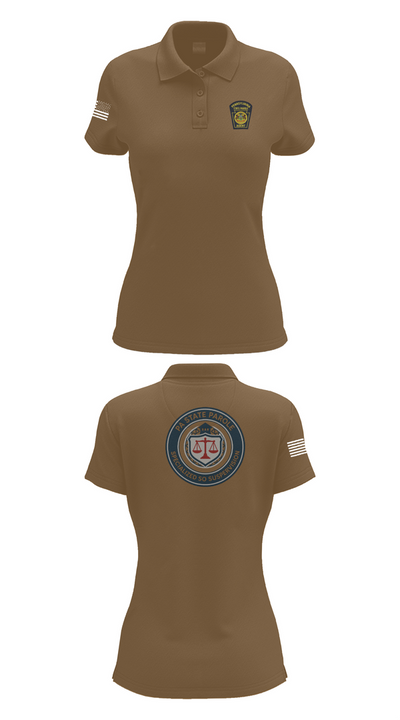 Specialized Sex Offender Supervision 79544168 Women's Short Sleeve Performance Polo  - 14