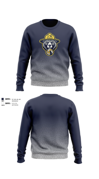 Crew Neck Sweatshirt, Naches Valley Ranger Track & Field, Track & Field, Teamtime, Team time, sublimation, custom sports apparel, team uniforms, spirit wear, spiritwear, sports uniforms, custom shirts, team store, custom team store, fundraiser sports, apparel fundraiser