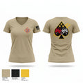 PLAYMAKERS Women's Short Sleeve V-neck Shirt - 1