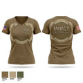 1MBCT UAS Platoon Women's Short Sleeve V-neck Shirt - 1