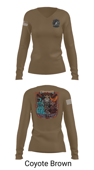 Macs-1 16325629 Women's Long Sleeve V-neck Shirt - 17