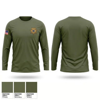 Long Sleeve Performance Shirt, Liberty County Sheriff’s Office, Police, Teamtime, Team time, sublimation, custom sports apparel, team uniforms, spirit wear, spiritwear, sports uniforms, custom shirts, team store, custom team store, fundraiser sports, apparel fundraiser