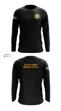 Taylor County Sheriffs Office 2243013 Long Sleeve Performance Shirt 100