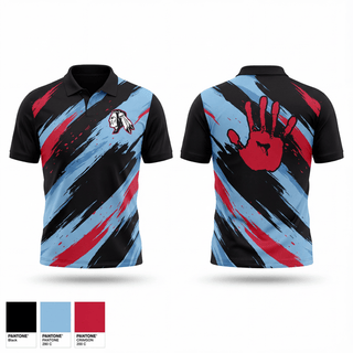 Short Sleeve Performance Polo, Owyhee Braves, Wrestling, Teamtime, Team time, sublimation, custom sports apparel, team uniforms, spirit wear, spiritwear, sports uniforms, custom shirts, team store, custom team store, fundraiser sports, apparel fundraiser