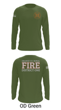 Orange County Rural District 1 Fire Department 66539276 Long Sleeve Performance Shirt 46