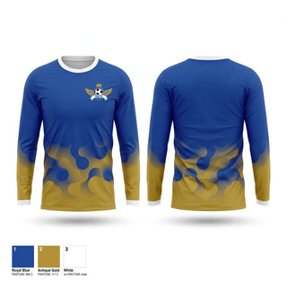 Long Sleeve Performance Shirt, King George F.C., Men's Soccer, Teamtime, Team time, sublimation, custom sports apparel, team uniforms, spirit wear, spiritwear, sports uniforms, custom shirts, team store, custom team store, fundraiser sports, apparel fundraiser