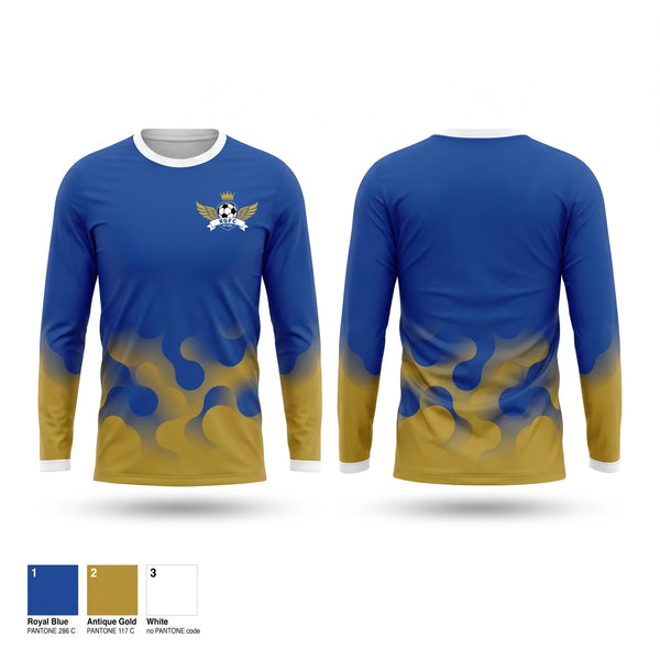 Long Sleeve Performance Shirt, King George F.C., Men's Soccer, Teamtime, Team time, sublimation, custom sports apparel, team uniforms, spirit wear, spiritwear, sports uniforms, custom shirts, team store, custom team store, fundraiser sports, apparel fundraiser