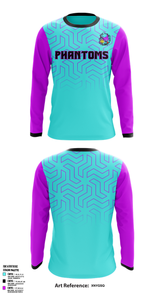 Long Sleeve Performance Shirt, Phantoms, Baseball, Teamtime, Team time, sublimation, custom sports apparel, team uniforms, spirit wear, spiritwear, sports uniforms, custom shirts, team store, custom team store, fundraiser sports, apparel fundraiser