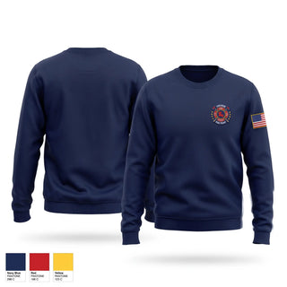 Crew Neck Sweatshirt, Oak Point ERT, Fire Department, Teamtime, Team time, sublimation, custom sports apparel, team uniforms, spirit wear, spiritwear, sports uniforms, custom shirts, team store, custom team store, fundraiser sports, apparel fundraiser