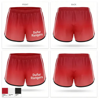 Womens Shorts, Dufur Rangers, , Teamtime, Team time, sublimation, custom sports apparel, team uniforms, spirit wear, spiritwear, sports uniforms, custom shirts, team store, custom team store, fundraiser sports, apparel fundraiser