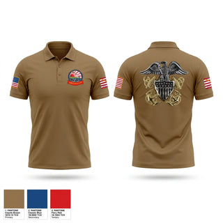 Short Sleeve Performance Polo, AIMD Iwakuni, Navy, Teamtime, Team time, sublimation, custom sports apparel, team uniforms, spirit wear, spiritwear, sports uniforms, custom shirts, team store, custom team store, fundraiser sports, apparel fundraiser