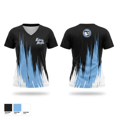 Victory Honda AAA Hockey Women's Short Sleeve V-neck Shirt - 1