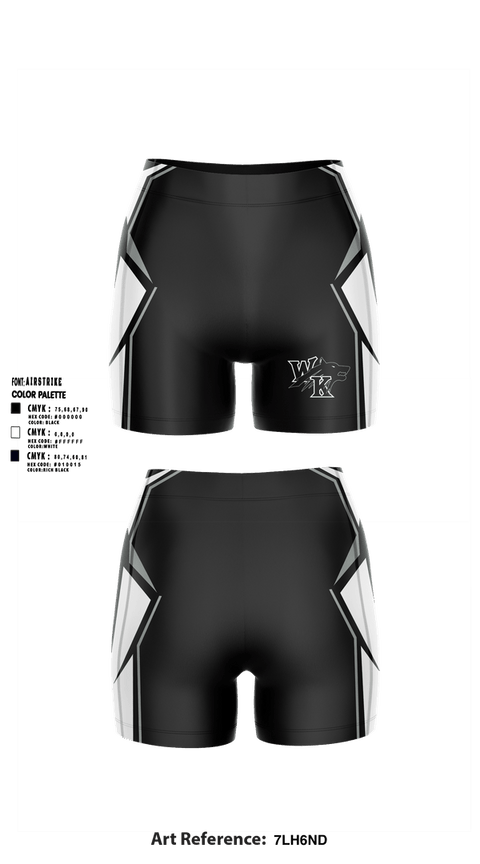 Womens Compression Shorts, White Knoll High School Track & Field, Track & Field, Teamtime, Team time, sublimation, custom sports apparel, team uniforms, spirit wear, spiritwear, sports uniforms, custom shirts, team store, custom team store, fundraiser sports, apparel fundraiser