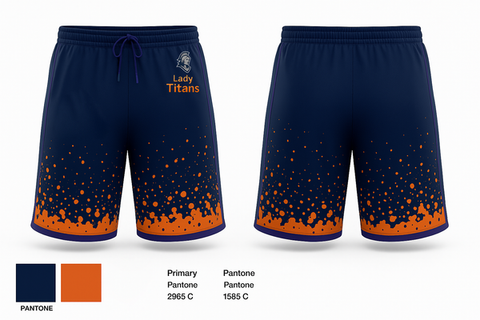 Athletic Shorts With Pockets, Lady Titans, Softball, Teamtime, Team time, sublimation, custom sports apparel, team uniforms, spirit wear, spiritwear, sports uniforms, custom shirts, team store, custom team store, fundraiser sports, apparel fundraiser