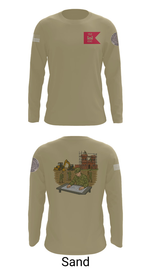 Long Sleeve Performance Shirt, 152, Army, Teamtime, Team time, sublimation, custom sports apparel, team uniforms, spirit wear, spiritwear, sports uniforms, custom shirts, team store, custom team store, fundraiser sports, apparel fundraiser