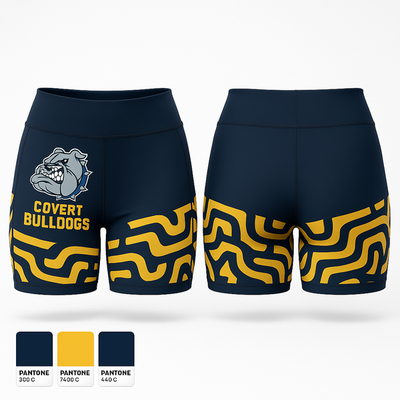 Covert Bulldogs 6001888 Men's Compression Shorts - 1