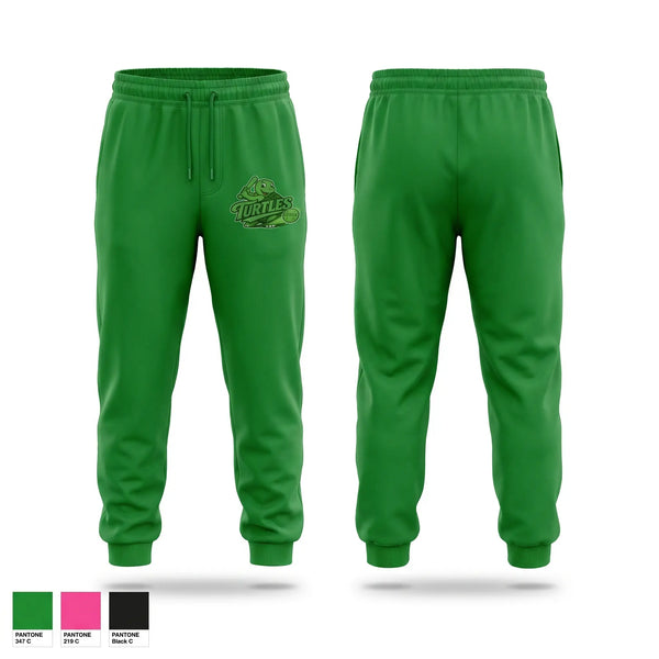 Sweatpants, Turtles, Softball, Teamtime, Team time, sublimation, custom sports apparel, team uniforms, spirit wear, spiritwear, sports uniforms, custom shirts, team store, custom team store, fundraiser sports, apparel fundraiser