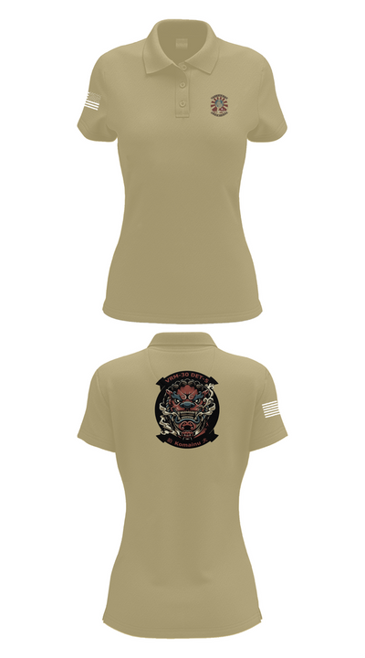 VRM-30 DET V 46300296 Women's Short Sleeve Performance Polo  - 90