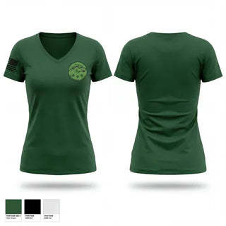 Womens Short Sleeve Vneck Shirt, UT-20201, Air Force, Teamtime, Team time, sublimation, custom sports apparel, team uniforms, spirit wear, spiritwear, sports uniforms, custom shirts, team store, custom team store, fundraiser sports, apparel fundraiser