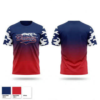 Soft Poly Tee Cotton Like Feel, Dawgs, Men's Lacrosse, Teamtime, Team time, sublimation, custom sports apparel, team uniforms, spirit wear, spiritwear, sports uniforms, custom shirts, team store, custom team store, fundraiser sports, apparel fundraiser