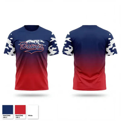 Dawgs 12702409 Soft Poly Tee Cotton Like Feel - 1